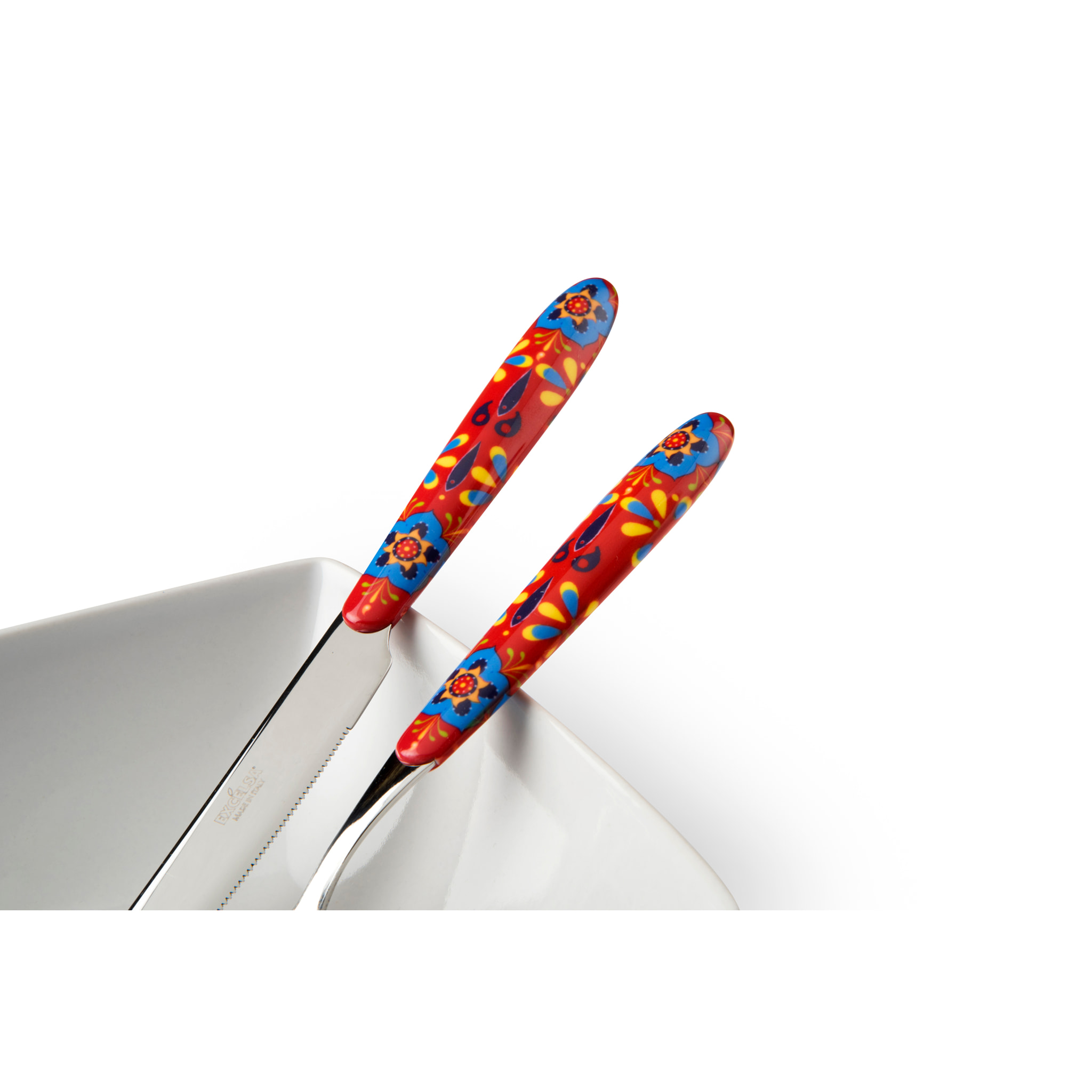 Service 24 couverts Excelsa – Tex Mex, Acier Multicolore