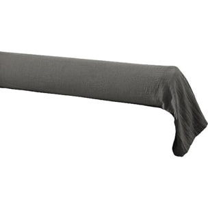 Taie De Traversin 85x185cm 100% gaze De Coton Granit