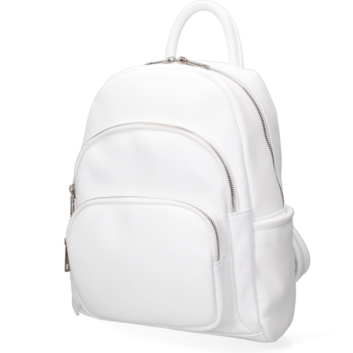 Zaino da donna Made in Italy - Modello Valoria Pro - 100% pelle - 26.0 x 31.0 x 11.0 cm