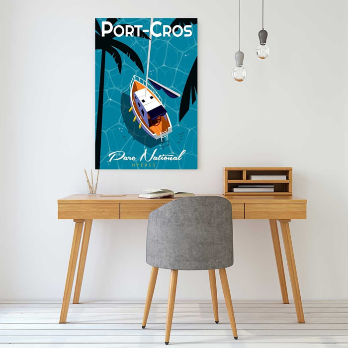 Tableau port cros Tableau plexiglas