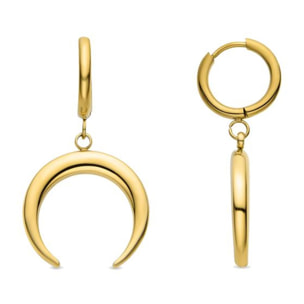 Pendientes Lux by Lux acabados oro 18k