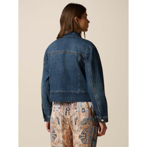 Oltre - Giubbotto in denim - Blu