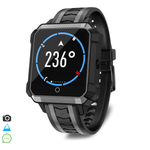 Smartwatch H7 con cámara, navegador GPS, monitor cardiaco. Opción de SIM.