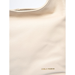 Borsa a mano Carla Ferreri Beige