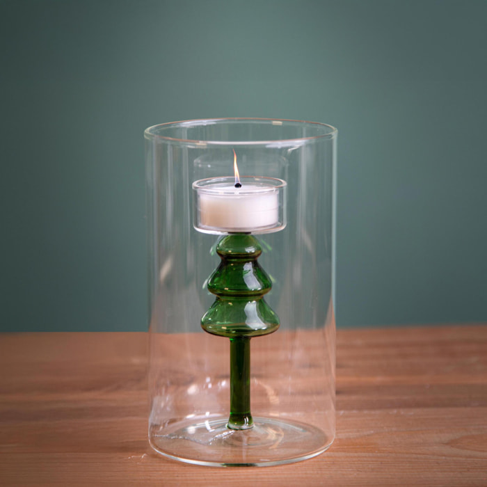 Portatealightcon albero - Pezzi 4 - VERDE - Bianchi Dino SpA