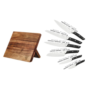 Bloc couteaux de cuisine ERLING VANTAA - 7 pièces