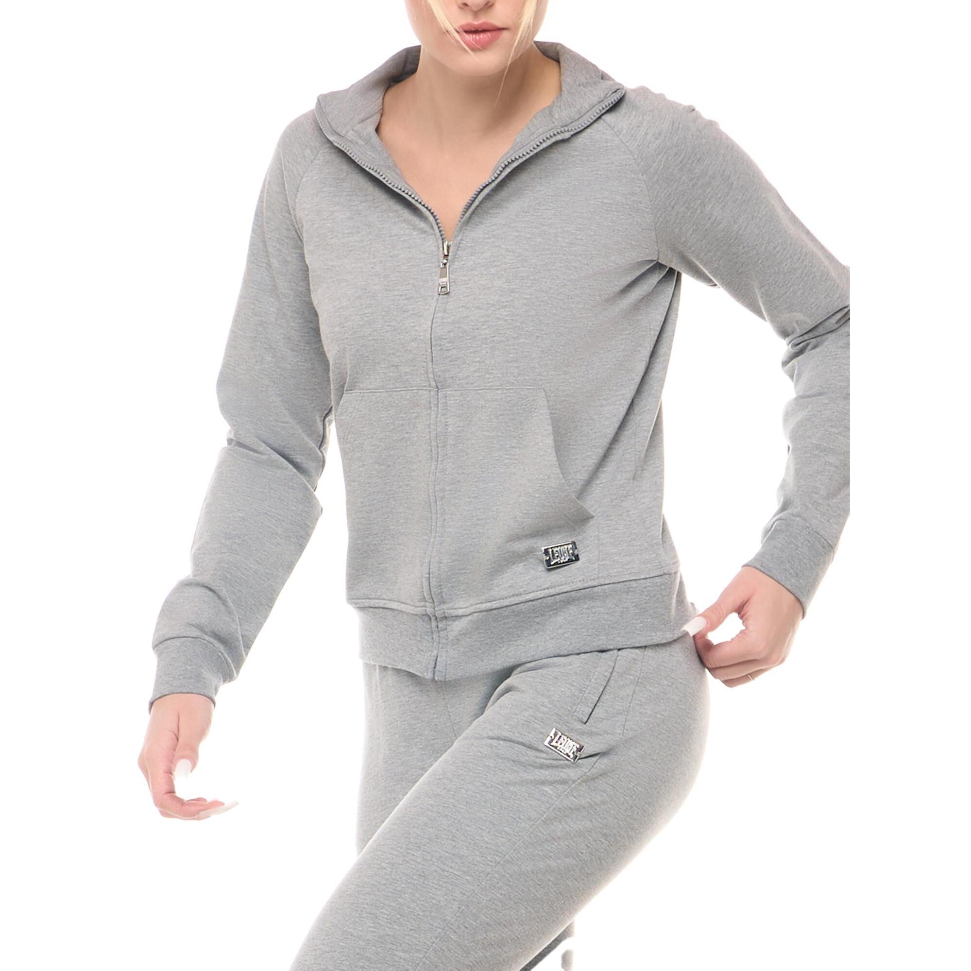 Chándal con cuello y cremallera para mujer Leone Be Glam