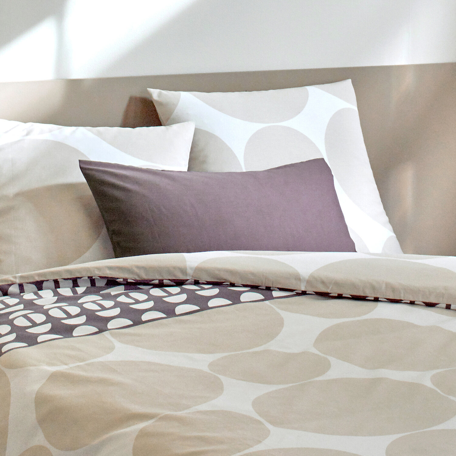 Parure housse de couette coton multicolore