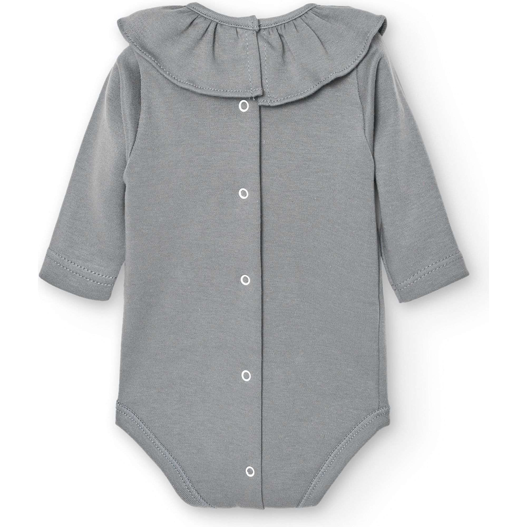 Body bebé manga larga cuello volante