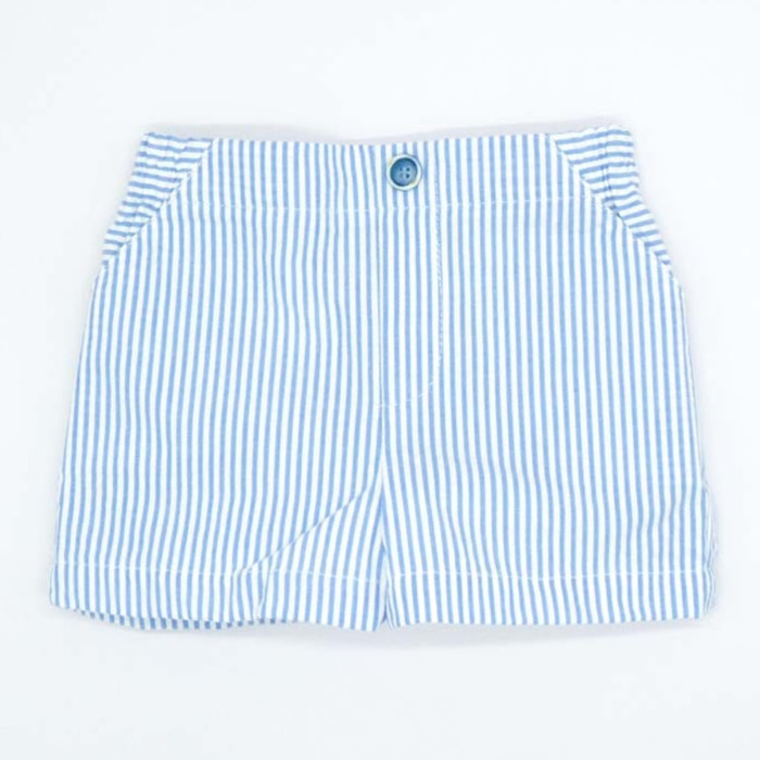 BERMUDA RAYAS AZULES