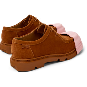 Scarpe stringate - CAMPER Junction - Marrone - Pelle scamosciata