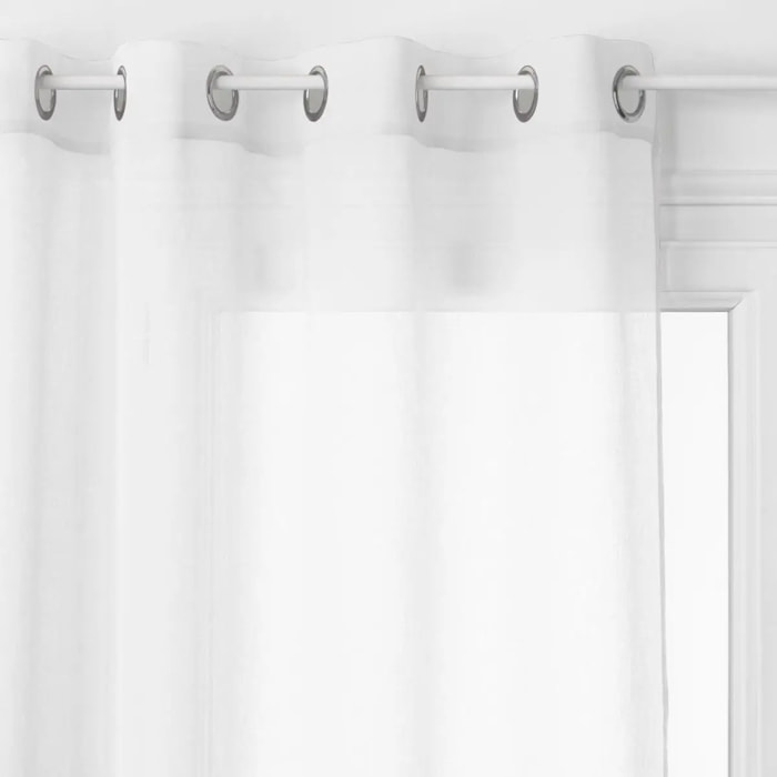 Voilage "Georgette" blanc 140x240cm