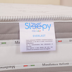 Materasso 800 Molle Insacchettate mod. EVERLAST Matrimoniale mis. 140x190 alto 22cm - Sleepy Italy