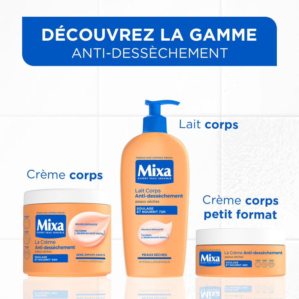 Mixa Lait Corps Antidessèchement 400ml