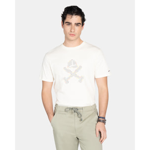 CAMISETA STITCHING LOGO