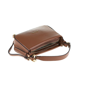 Borsa a spalla da donna Made in Italy - Modello Elowen - 100% pelle - 23.0 x 13.0 x 7.0 cm