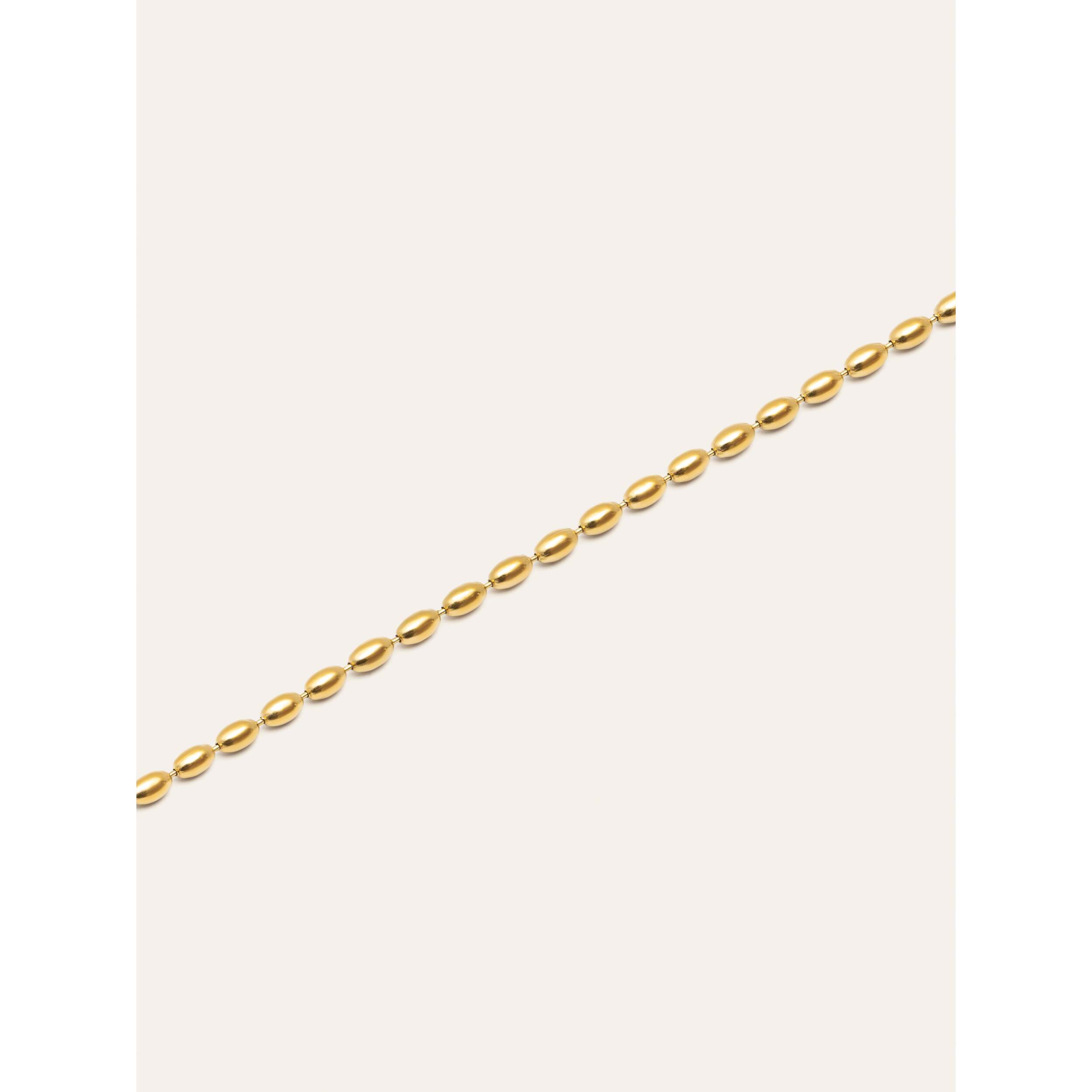 Collana Serpentine  Acciao Placcato Oro