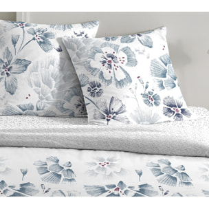 Parure housse de couette 3pcs 100% 100% coton 57 fils_ambre