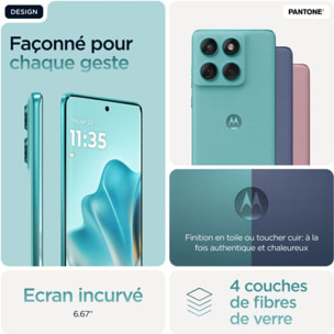 Smartphone MOTOROLA Edge 60 Fusion Amazonite 256Go
