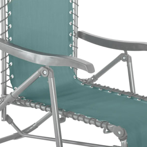 Fauteuil relax de jardin Silos Vert jade