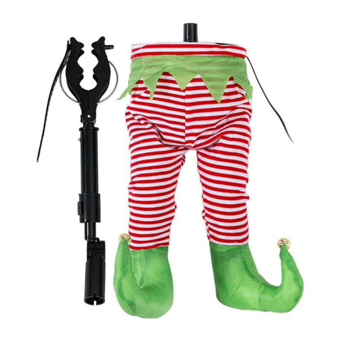 Piernas de elfo decorativas con movimiento 15,5x13x35cm