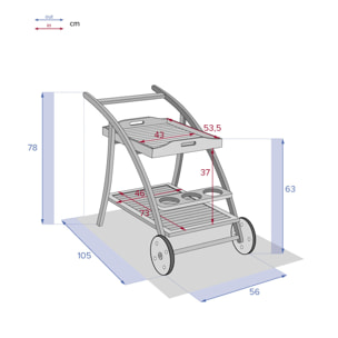Desserte 2 étages Tiwi Acacia
