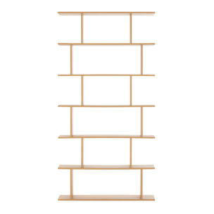 Estantería Osaka 6 huecos efecto Roble