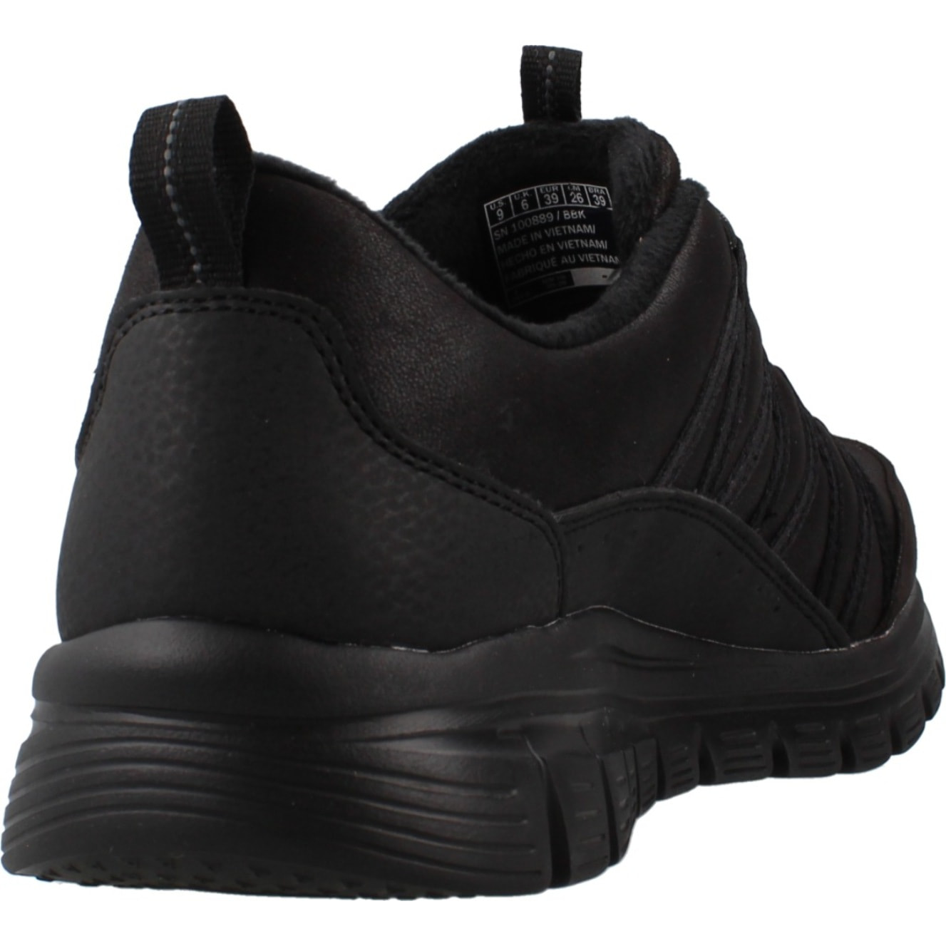 Sneakers De  Mujer 100889s Graceful Cozy Hug Negro