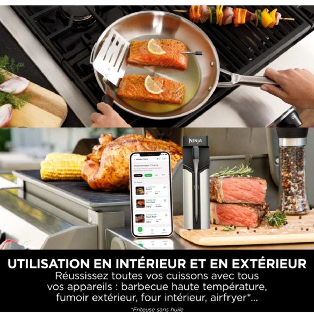 Thermomètre cuisson NINJA ProChef Wireless