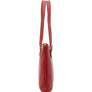 Borsa a spalla da donna - Modello False - 100% pelle - 33.0 x 35.0 x 8.0 cm