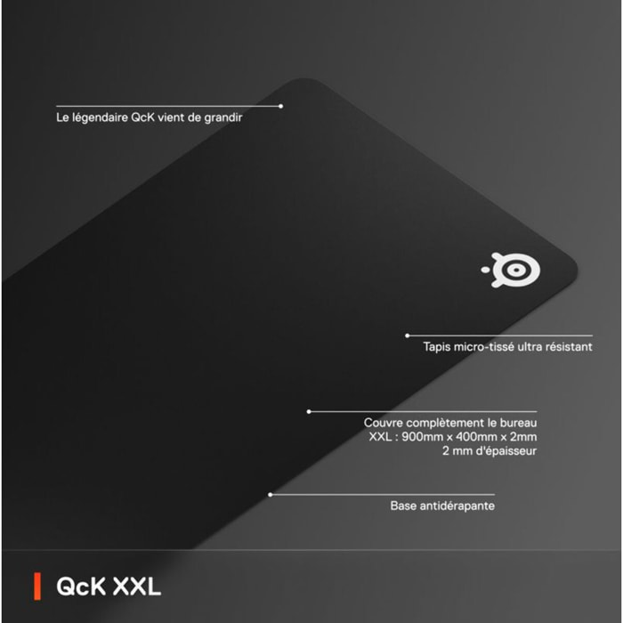 Tapis de souris STEELSERIES QCK XXL