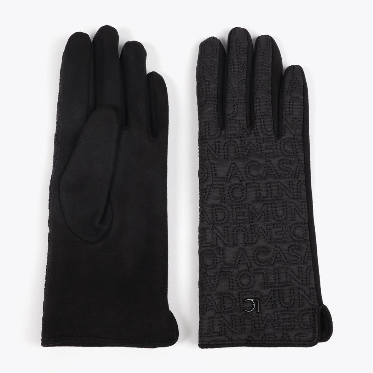 Guanti Logo Ricamato