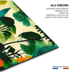 Tableau jungle bienvenue dans la jungle  Tableau alu Dibond
