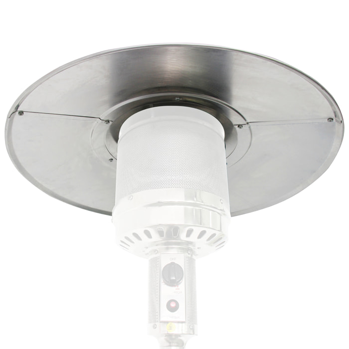 Réflecteur pour parasol chauffant au gaz OSLO