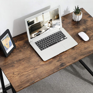 Scrivania da ufficio industrial Oslo in legno e metallo