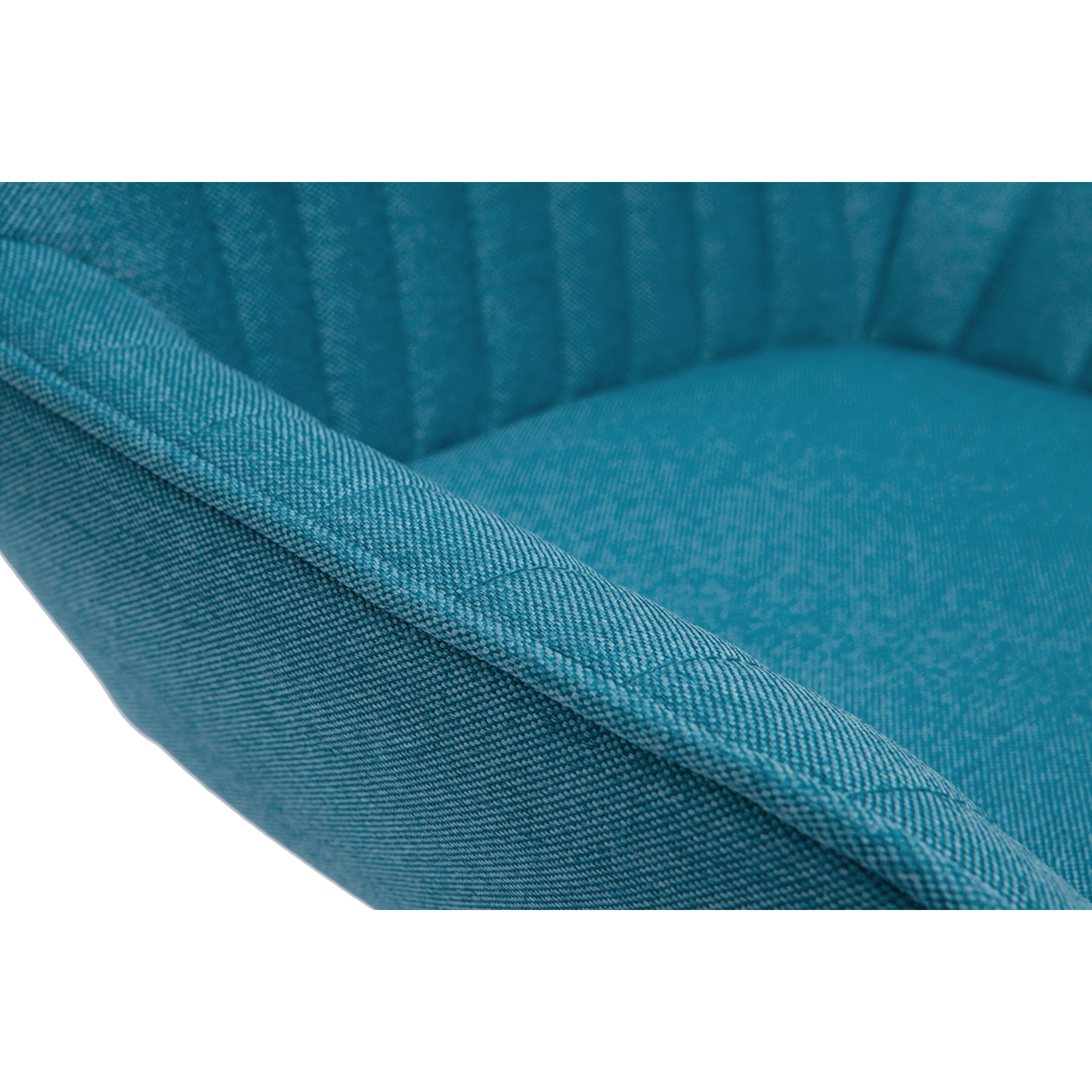 Tabourets de bar réglables design en tissu bleu (lot de 2) RONNIE