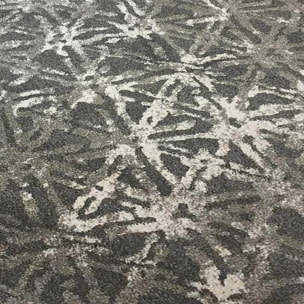 tapis dopon vintage scandinave gris, crème