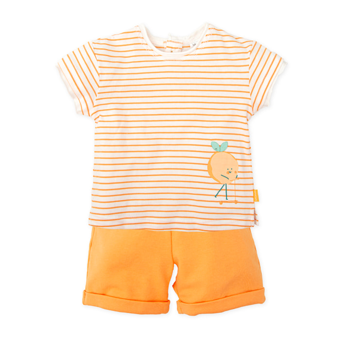 Conjunto 2 pzas. - Naranja