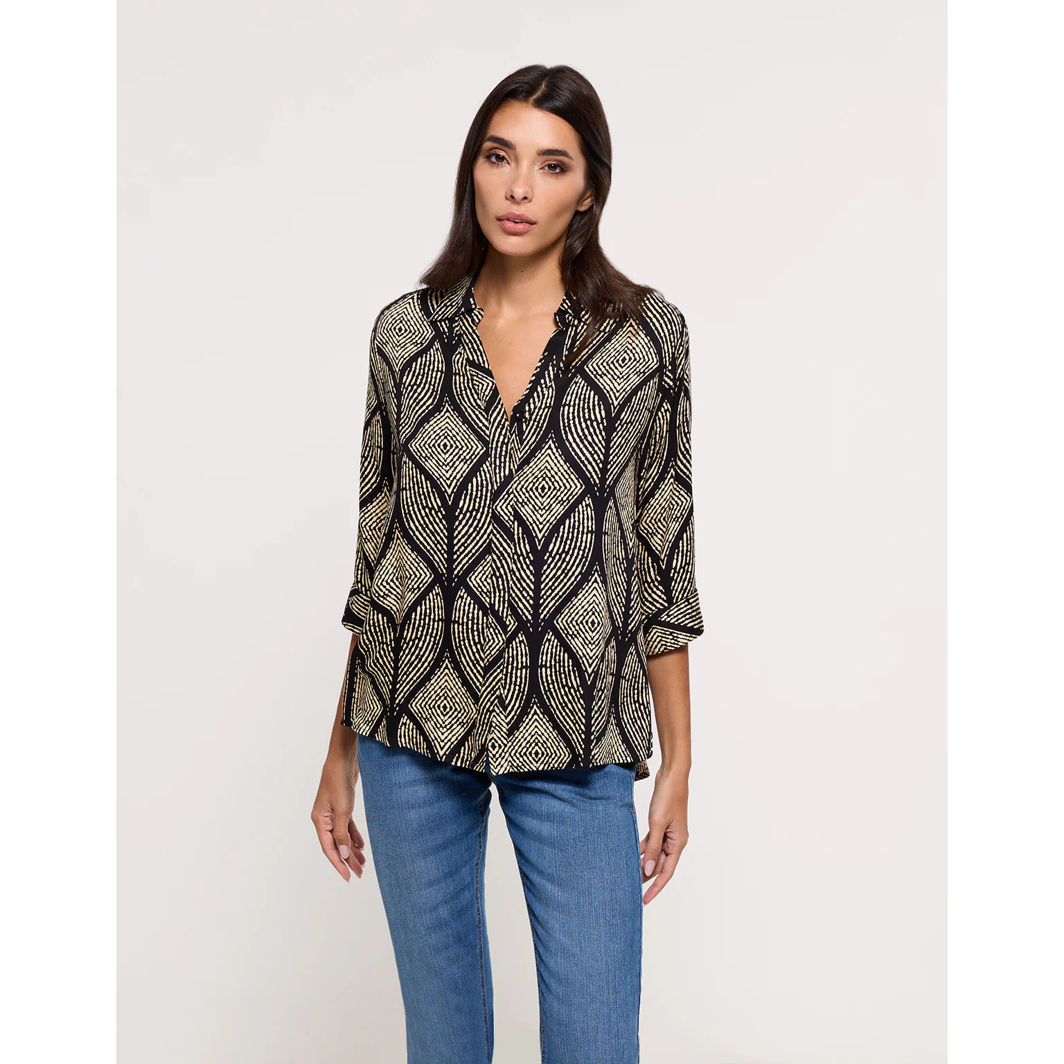 Camisa Manga Larga Negra - Arkine