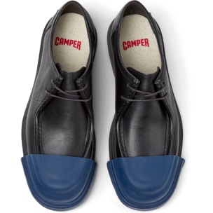 Zapatos de cordones - CAMPER Junction - Negro - Cuero liso