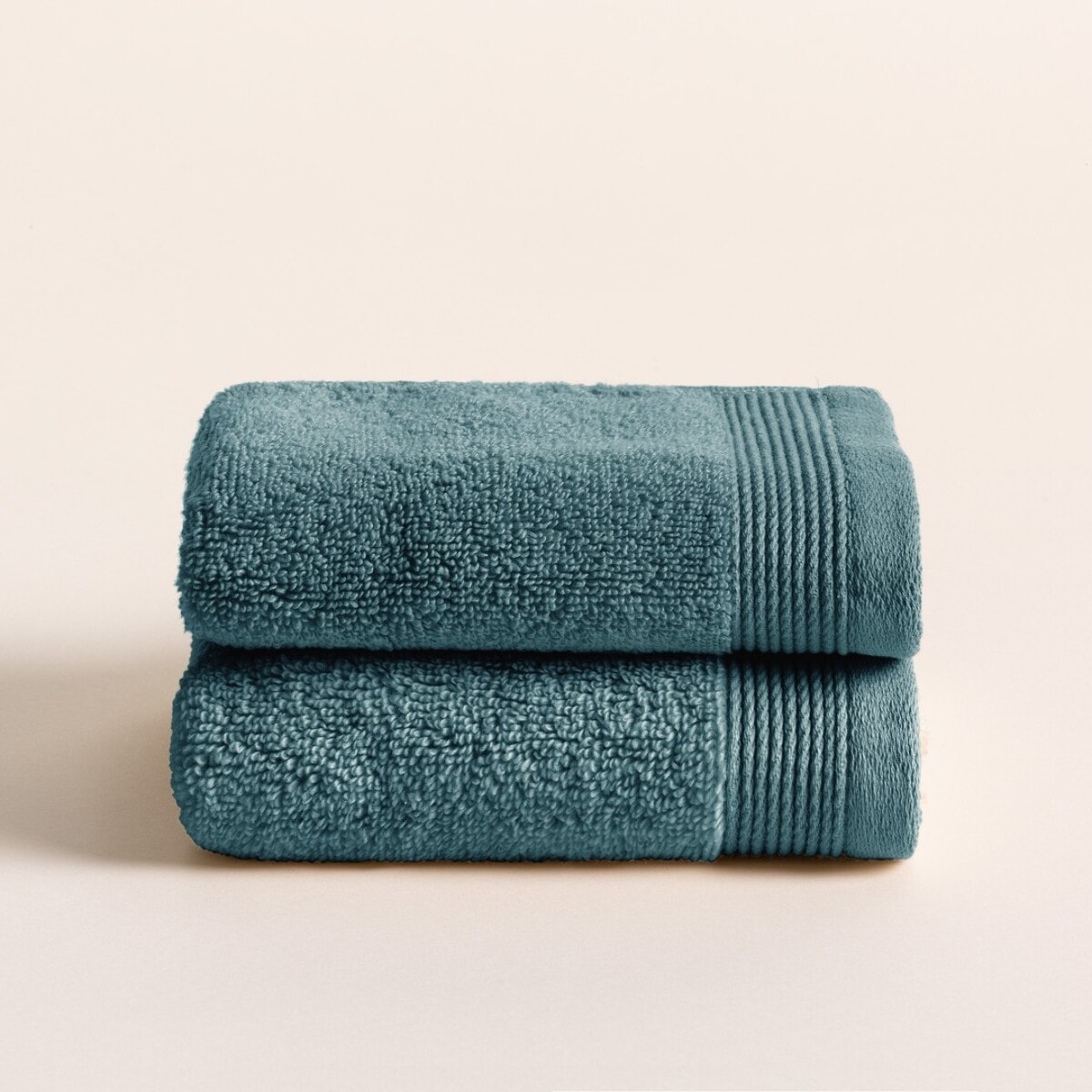 Lot de 2 serviettes Colonial Harmony - Zero Twist - 600 grammes