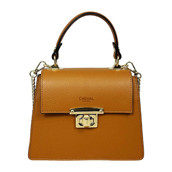 Bolso de Mano Cheval Firenze Saturno Camel