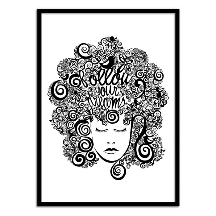 Art-Poster - Follow your Dreams - Valentina Harper - 50 x 70 cm