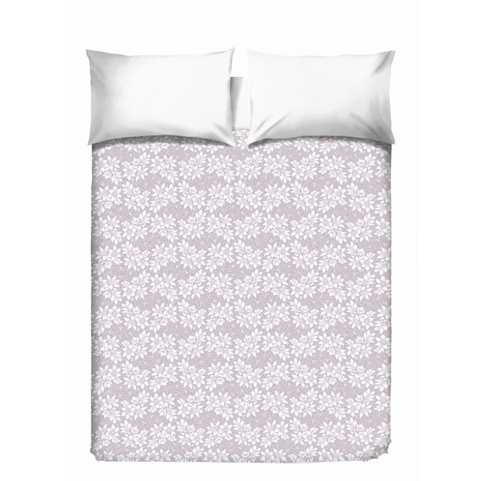 Copriletto di cotone Olivia beige 100% cotone