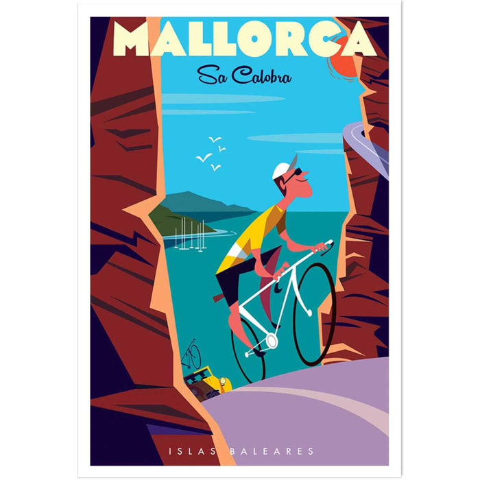 Poster de mallorca Affiche seule