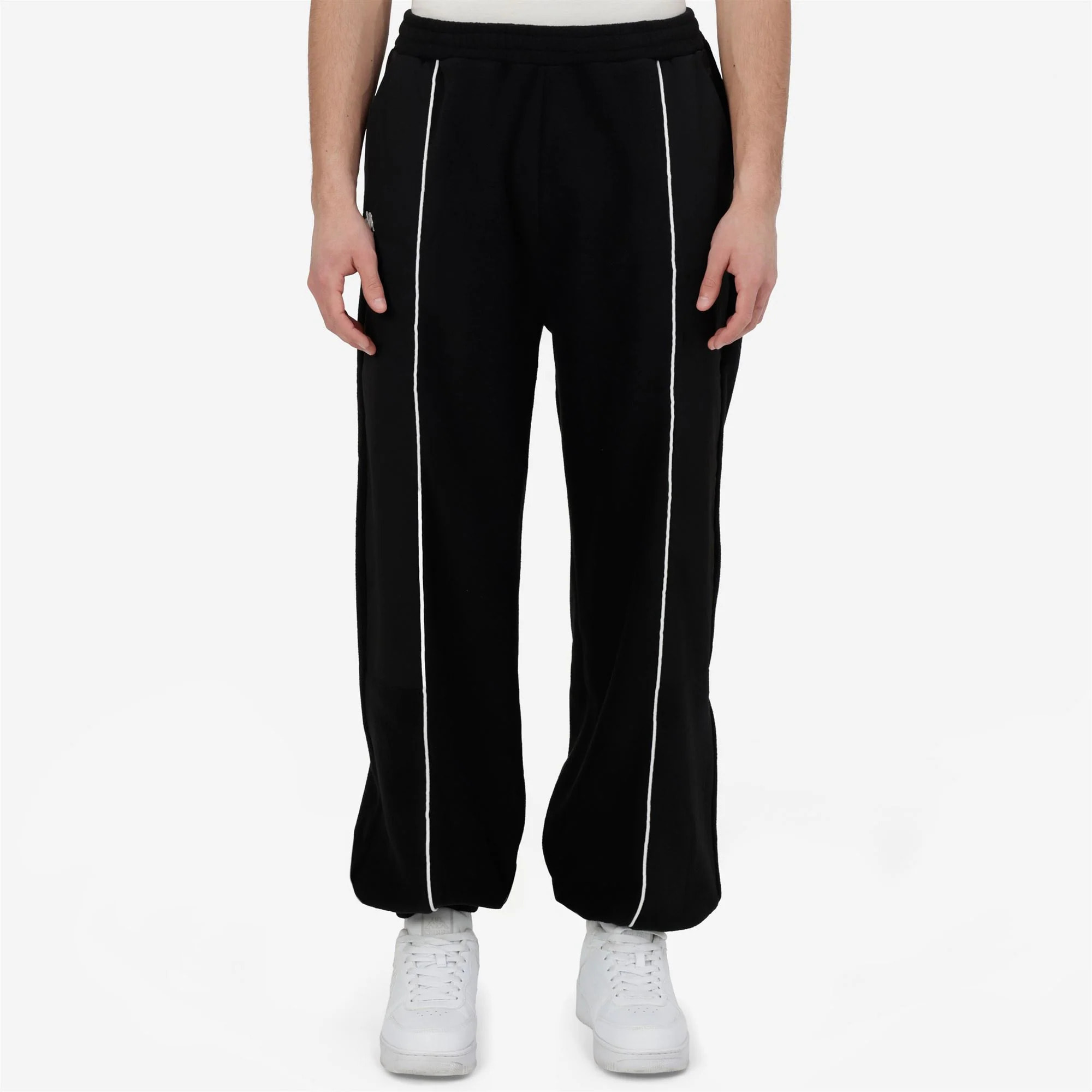 Kappa - Pantaloni Uomo Nero - 222 Banda Otello