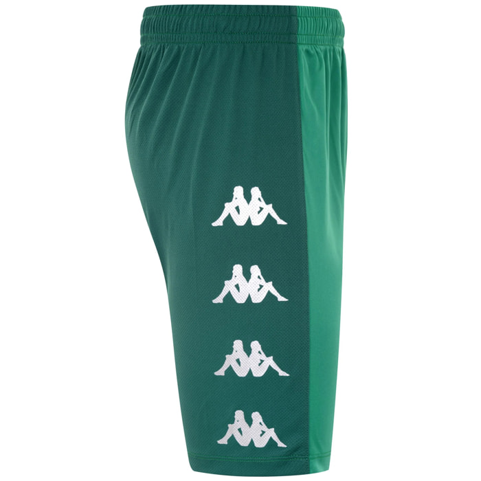 Pantaloni Corti Kappa Uomo Kappa4Soccer Delebio Verde