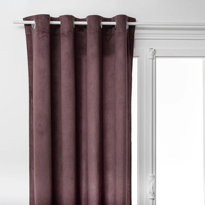 Rideau Lilou violet clair 140x260cm