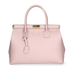 Borsa a mano da donna - Modello Aleria - Vera pelle - 35.0 x 26.0 x 16.0 cm