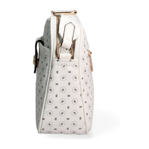 Borsa a tracolla da donna - Modello Eolanda - 100% poliuretano - 27.0 x 20.0 x 9.0 cm